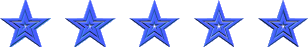 5 blue stars