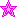 pink star