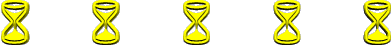 5 yellow hourglasses